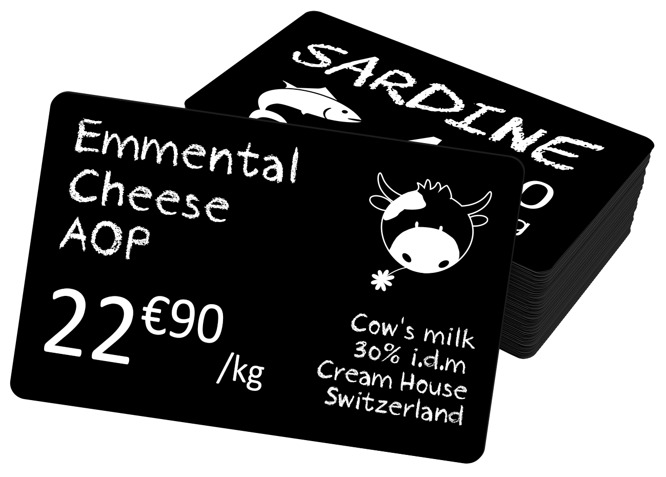 Our solutions for designing and printing your price tags
